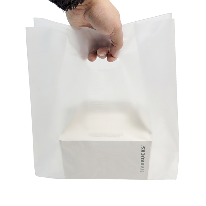 [현진팩] 손잡이 링 HD비닐봉투 20x30(M5), 1세트, 100개