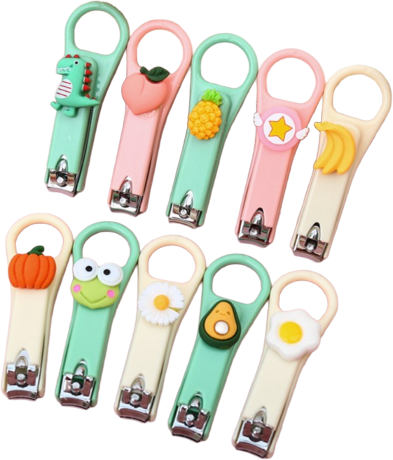 시즌홈 귀여운 캐릭터 미니 손톱깎이 3종 세트, 1개, 1번