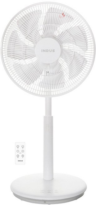 인더스 BLDC 저소음 리모컨 스탠드 선풍기 가정용 7엽날개, IN-D14R
