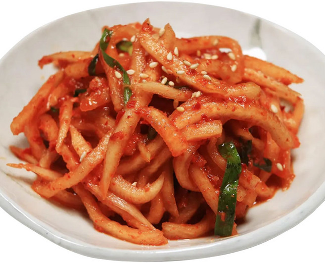 따봉프레시 제주 월동무로 담근 국내산 무생채 김치, 1개, 2kg