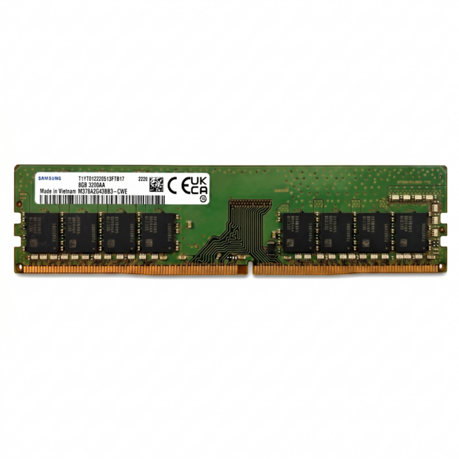 삼성 DDR4 데스크탑 램 컴퓨터 메모리 UDIMM, 1개, 8GB 3200MHz (PC4-25600)