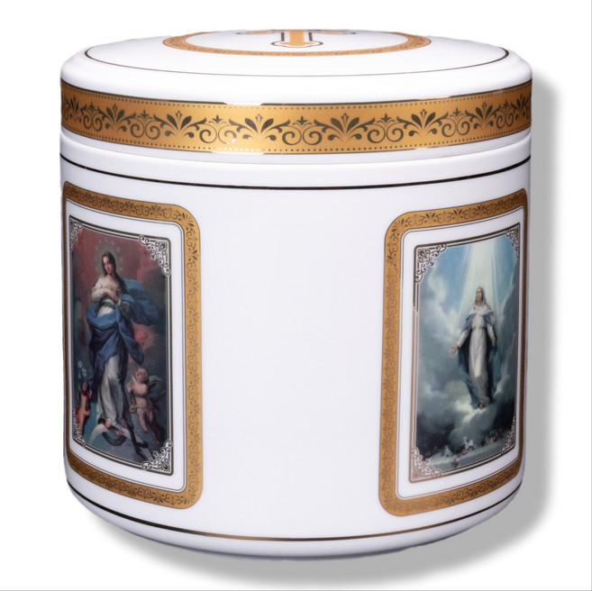 잠금형 삼중 진공 천주교 유골함 사진무료각인, 1개