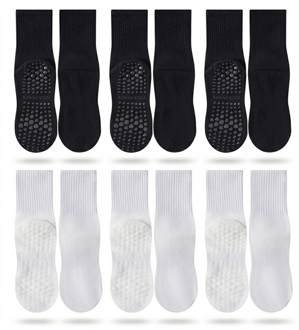 에이러브 필라테스 요가 양말 여성 미끄럼방지 논슬립 6종세트