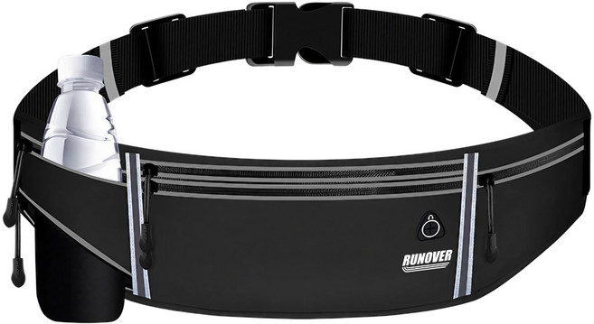 런오버 러닝가방 허리가방 러닝 벨트
