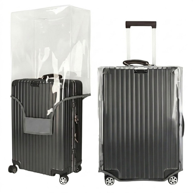 드리지앤 두꺼운 캐리어 투명 방수 커버 고급형