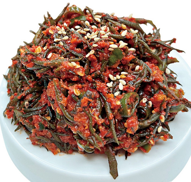 따봉프레시 한식명인 제29호 손맛 중독성 강한 땡초톳무침, 2개, 150g