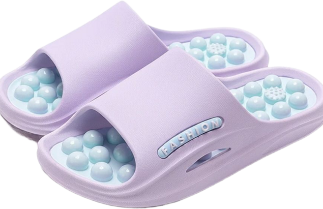 이로온 StepCare 지압슬리퍼 아치 다이어트 붓기 발바닥 마사지 족저근막염 슬리퍼