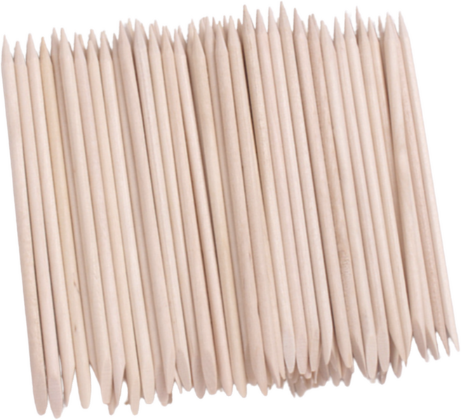 아워아이 눈썹 안 타는 속눈썹 불고데기 나무스틱, 500개, 브라운