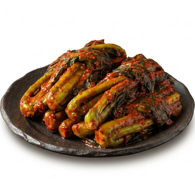 [김치대가 수제양념] 당일생산 국내산 여수 돌산 갓김치, 1박스, 1kg