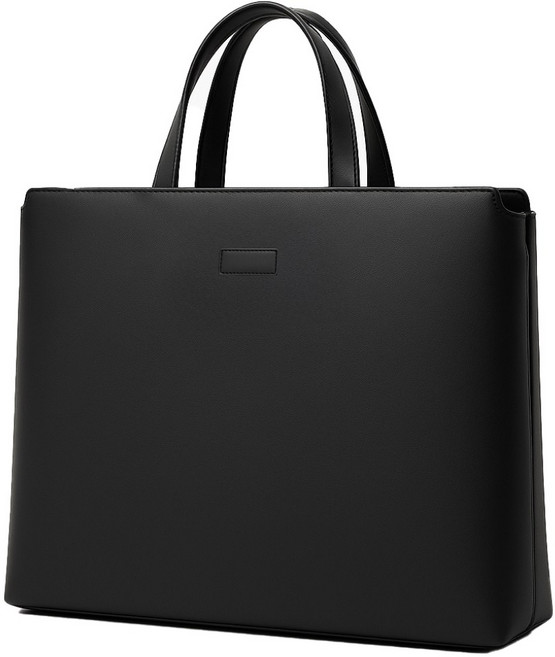 그랑누보 14인치 노트북 서류 가방, 쉐도우 블랙, 1개