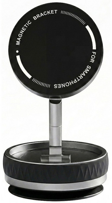 맥키퍼360 차량용 맥세이프 흡착 거치대, 블랙, 1개