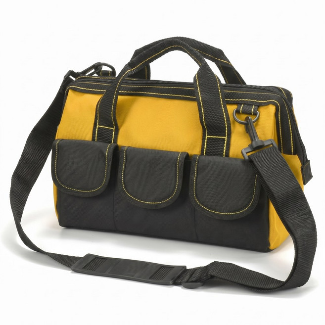 마켓리브 입체포켓 방수특화 대용량 공구 가방, 1개