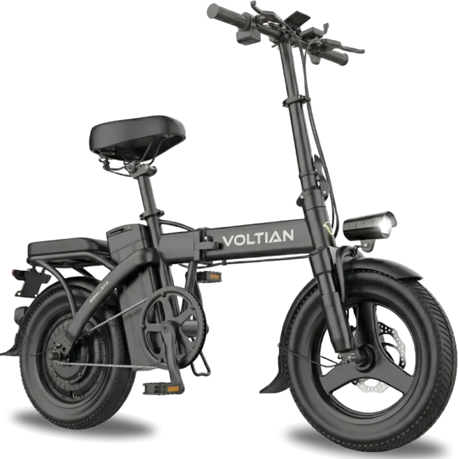 [볼티안] 접이식 전기 자전거 전동 미니 출퇴근 pas 파스, RS5블랙, 마그네슘 합금