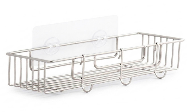 룸스홈 무타공 일자 욕실선반 올스텐 SUS304