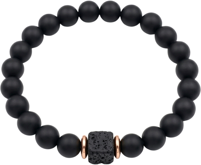 소원성취 화산석 염주 팔찌