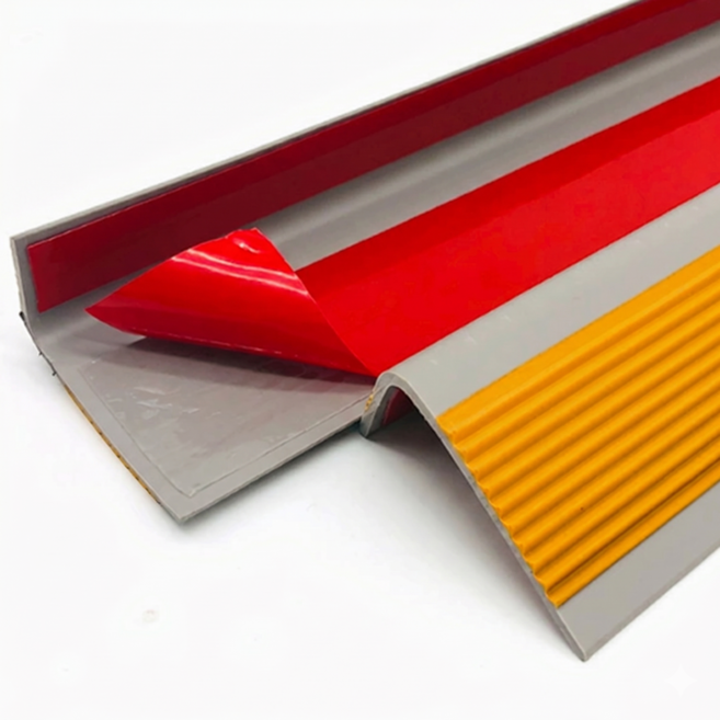 디트리 접착식 계단 모서리 커버 오렌지 1m, 5개