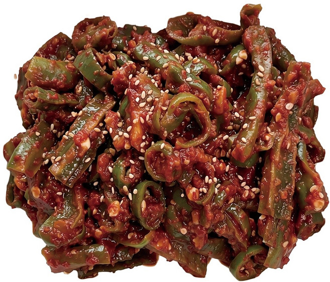 따봉프레시 한식명인 제29호 손맛 식감이 알싸하게 맛있는 궁채고추무침, 1개, 400g