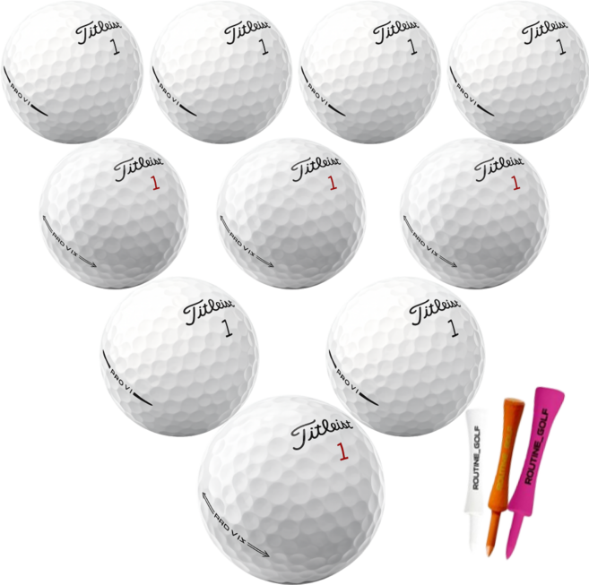 브릭샵 타이틀리스트V1/V1x A급 로스트볼 골프공 유명골프티 비재생, 1개, 20개입, 화이트