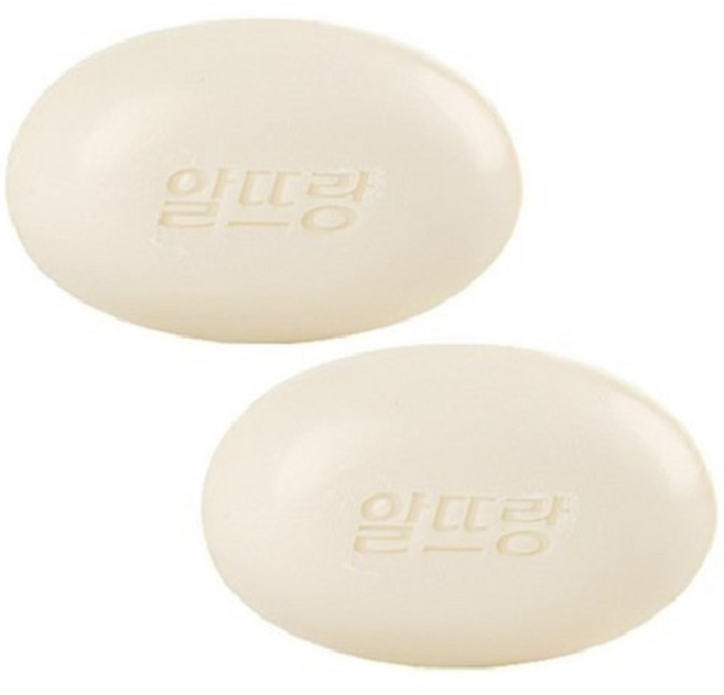 알뜨랑 세면비누 화이트, 130g, 30개입