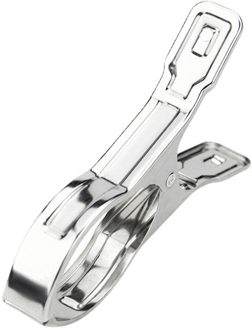 투데이리빙 12개 세트 강력 고정 스텐 빨래 집게 두꺼운 이불 건조 집개 양말 속옷 걸이 대용량 튼튼한 빨래줄 클립, 실버