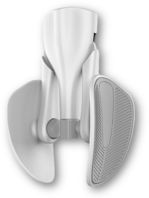 이너핏 장력조절 케겔 운동기구 남성 여성 허벅지 내전근 엉덩이 코어 운동, 그레이