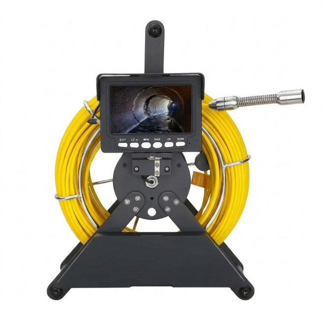 이그랩스 릴타입 배관 내시경 카메라 하수구 고화질 탐지기 녹화지원, 1개, 20M(녹화가능)