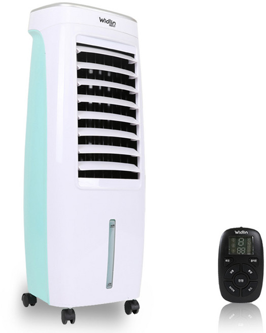 위들린 에어쿨러 냉풍기 이동식 실외기 없는 저소음 냉방기 얼음냉방기 아기방 가정용 미니 에어컨, 위들린 냉풍기_WSM-D3070