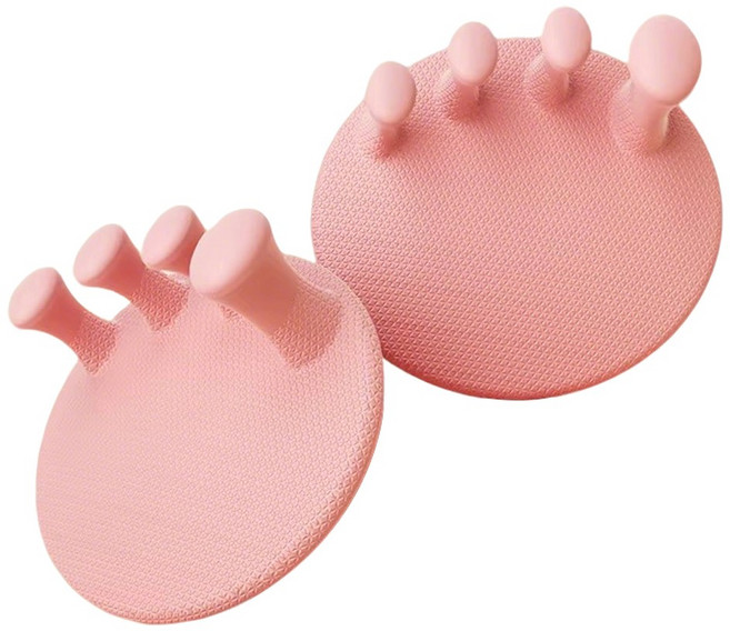 라이프엠디 오다리 교정 슬리퍼 아치 서포트 발가락 실내화 바른 자세 신발 하체 스트레칭 기구 가지미근 슈즈, 핑크, 1세트