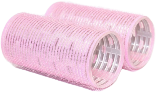 Sonhador 열전도 앞머리 헤어롤 대형, 2개, 핑크