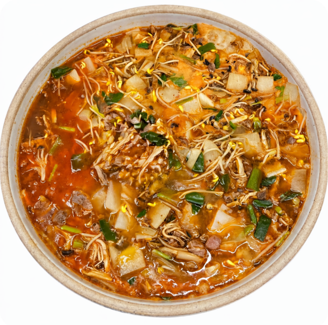 경상도에서 태어나고 자란 [찐 경상도인]이 하는 진짜 경상도식 한우 소고기 무국 장터국밥, 1개, 1.2kg