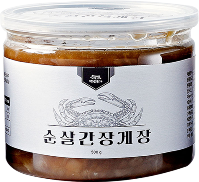 백년본가 프리미엄 국산 간편 순살 간장게장, 2개, 300g