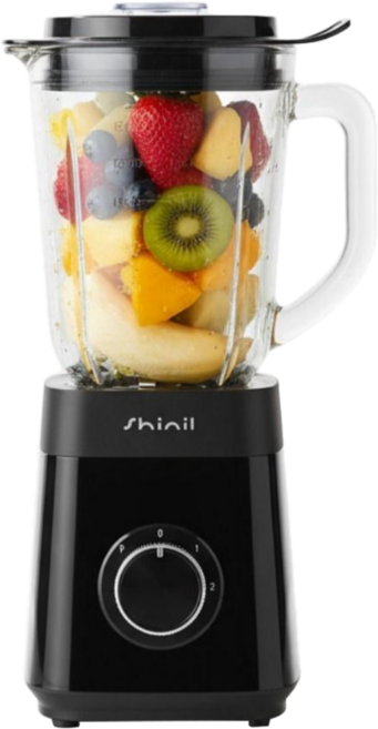 [26년형]신일 초고속 1.5L 중형 유리 믹서기 SMX-NT1500 파워 블렌더 이유식 미니 고속 대용량 가정용 소형믹서기, 블랙