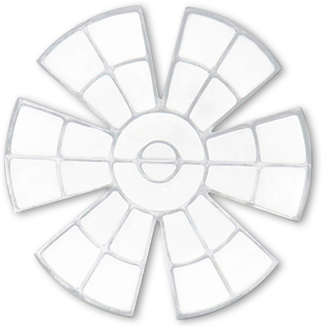 스마트 에코 아이스 울트라 캡 쿨링 패드 냉각 아이스팩 냉찜질 모자, L, 투명, 1개