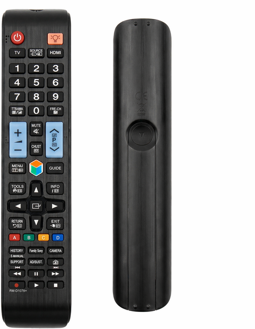 컴포즈온 삼성 TV 호환 리모컨, 1개, RM-D1078+