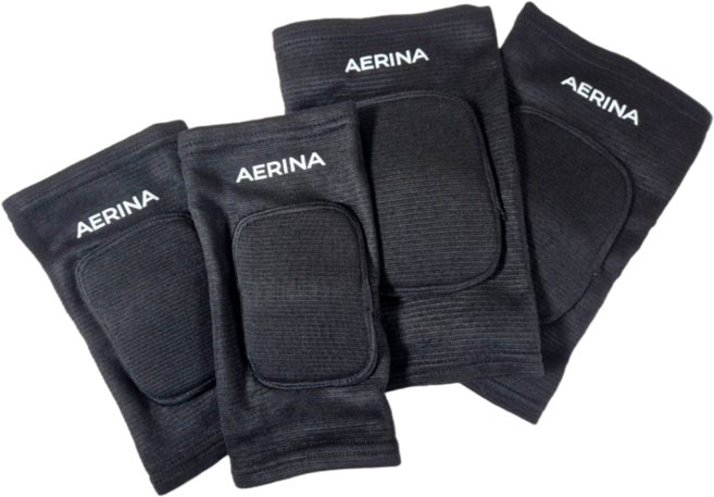 에리나 군인 훈련소 입대 준비물 팔꿈치 무릎 보호대 세트, 1세트, 블랙