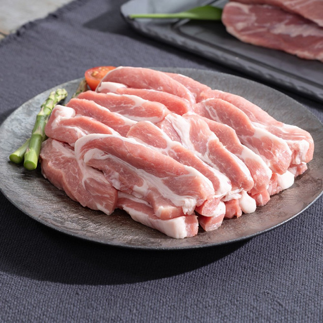 [추가증정이벤트]국내산 한돈 가브리살 등심덧살 소포장 캠핑용, 250g, 8개