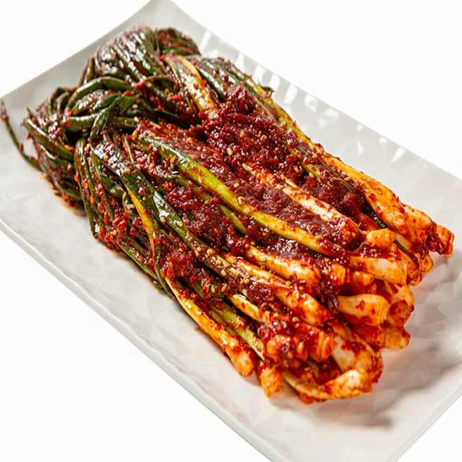 맛깔나는 파김치 500g 국내산100% 오늘담근 송미푸드김치, 1개