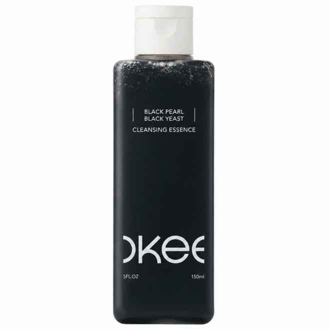 흑진주 흑효모 클렌저 클렌징폼 저자극 약알칼리 세안제 모공세정 피지 블랙헤드 케어 진정보습 모공세정력 99.8% 오키뷰티, 1개, 150ml