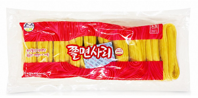 송학 명가 쫄면사리 2kg, 1개