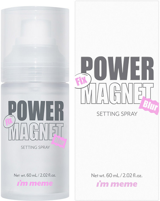 아임미미 파워 마그넷 메이크업 세팅 스프레이, 60ml, 1개