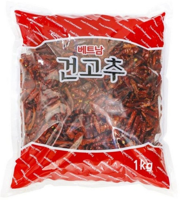 그대로푸드 베트남 통고추 1kg 땡초, 1개
