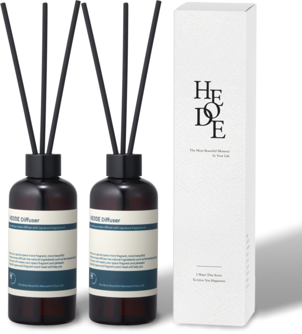 헤오드 클래식 디퓨저 기본형 1세트, 2개, 200ml, 에이프릴프레쉬