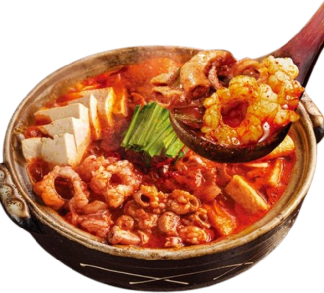 [2인분 우동면 포함] 호랑이굴 소 곱창전골 밀키트 전문점, 560g, 1개, [우동면 포함]호랑이굴 곱대창전골(모츠나베)