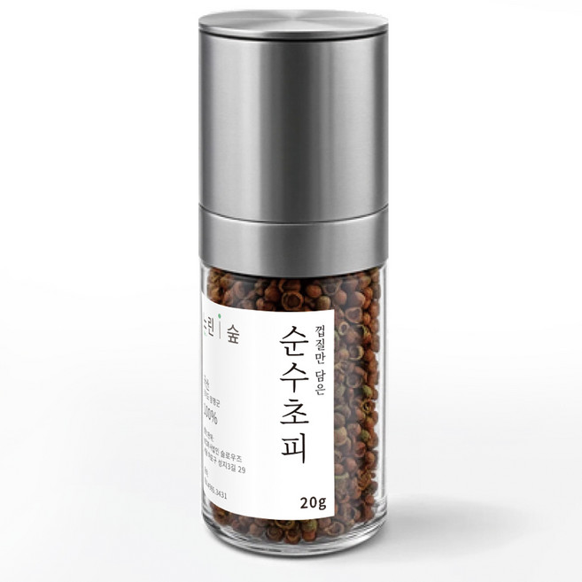 2026 국산 햇 제피가루 초피가루 그라인더포장 제피 지피 초피 산초 천초, 1개, 20g