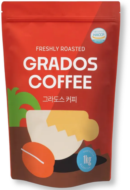 다크 블렌드 브라질 콜롬비아 에티오피아 원두커피 커피콩 맛있는 고소한 신선한 그라도스커피, 1개, 200g, 홀빈(분쇄안함)