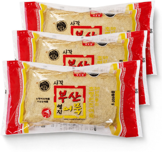 부산 영진 어묵 상천 [800g] 특히라, 800g, 3개