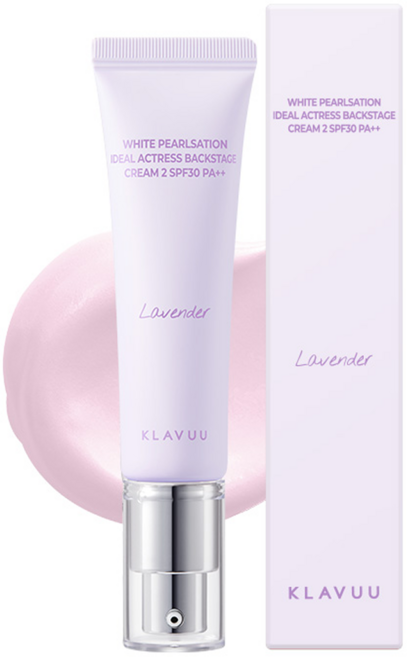 클라뷰 화이트 펄세이션 아이디얼 액트리스 백스테이지 크림 30ml, 02 라벤더, 1개