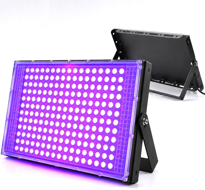 UV 램프 LED 휴대용 자외선 식물재배 형광 네일 레진 경화용 조명, 4개, UVcolor