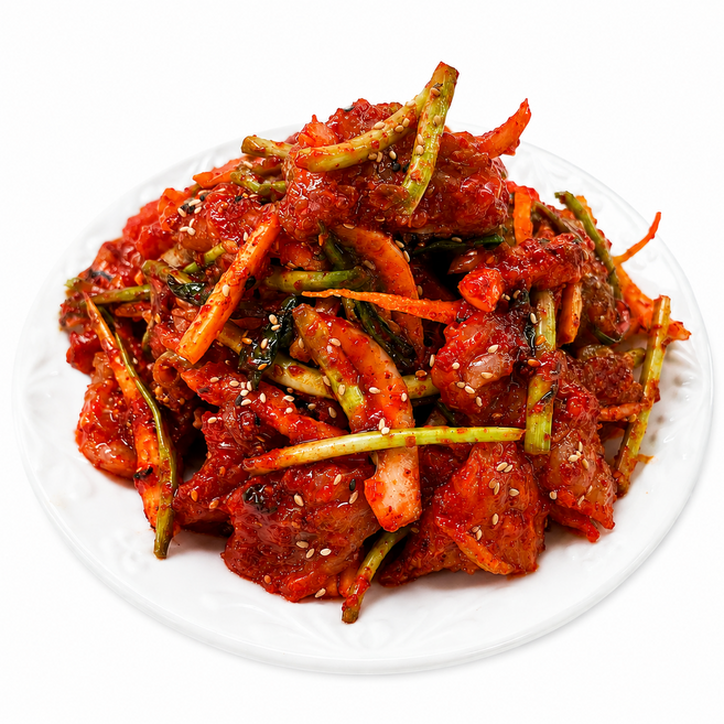 [동광상회] 국내산 홍어무침 1.5kg 삼합 회무침 41년 전통 비법소스 광주양동시장 홍어맛집, 홍어무침1.5kg, 1