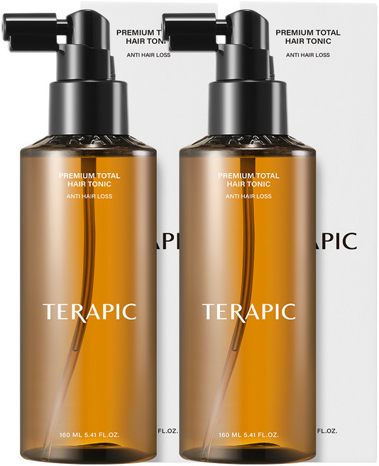 테라픽 프리미엄 토탈 헤어토닉, 160ml, 2개